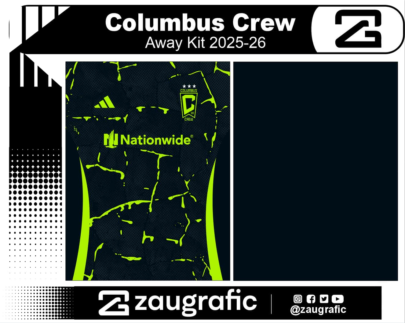 Columbus Crew Away Kit 2025-26
