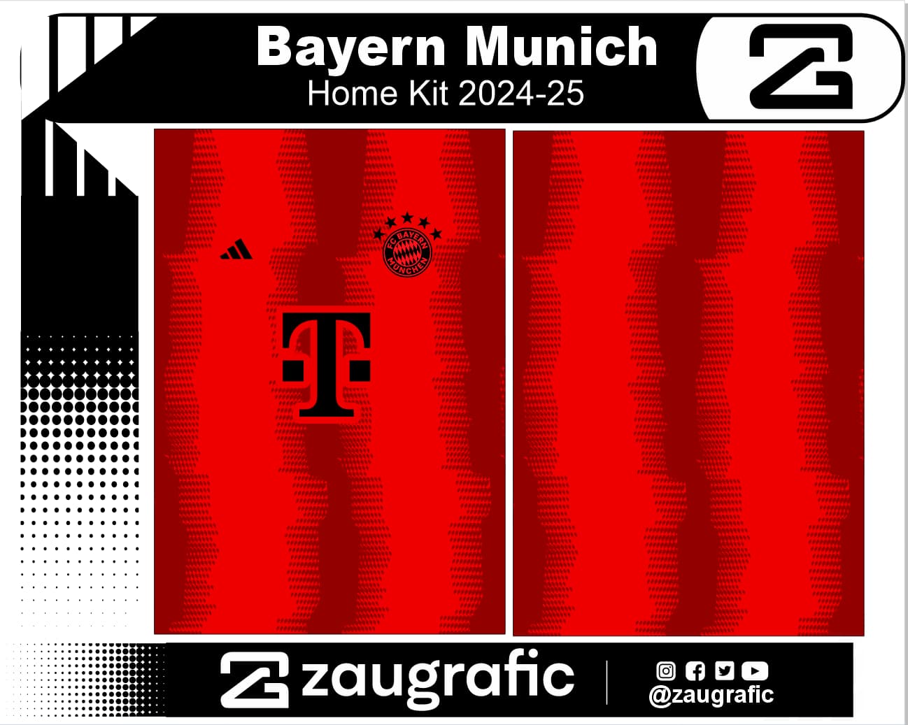Bayern Munich Home kit 2024-25