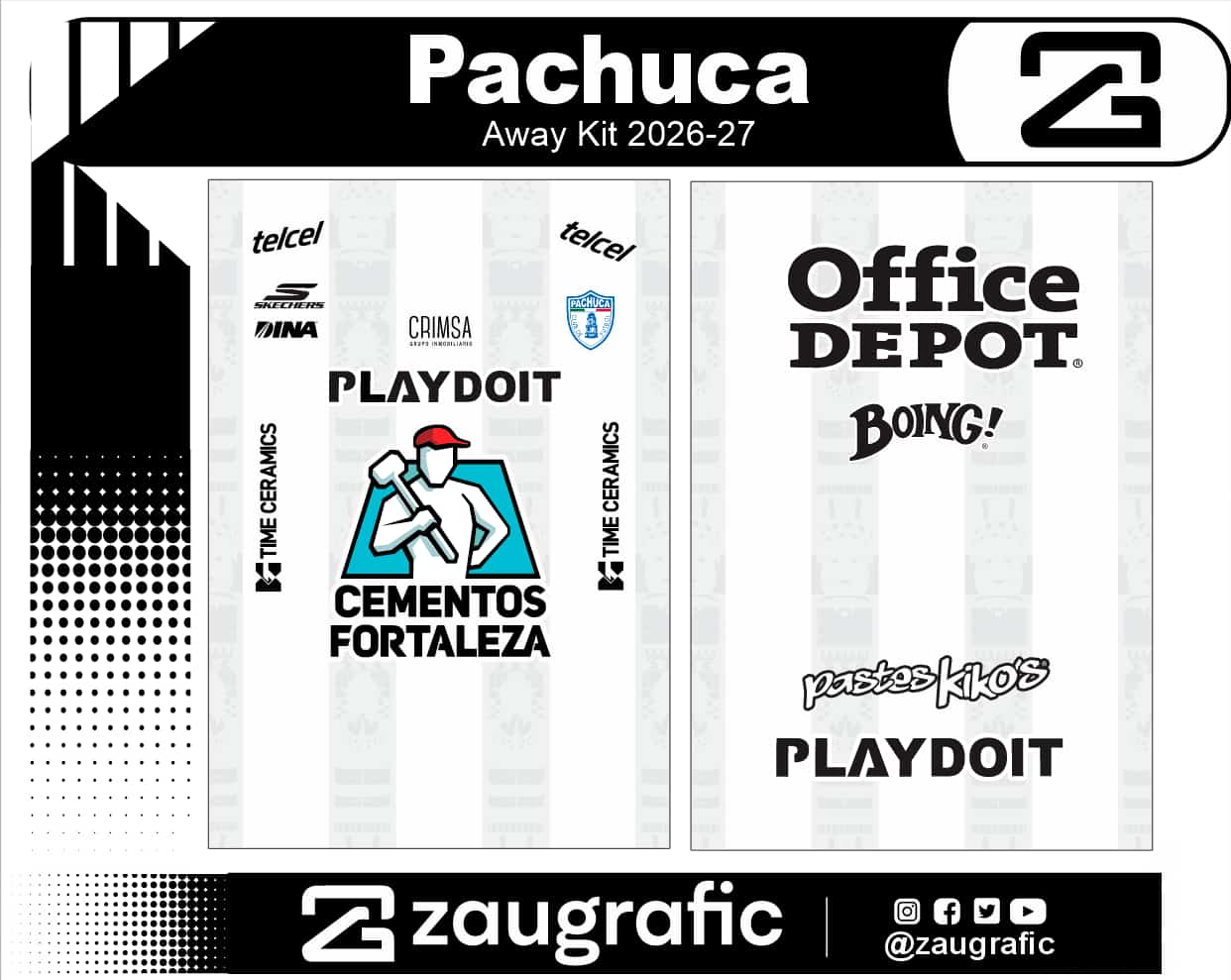 Pachuca Away Kit 2026-27