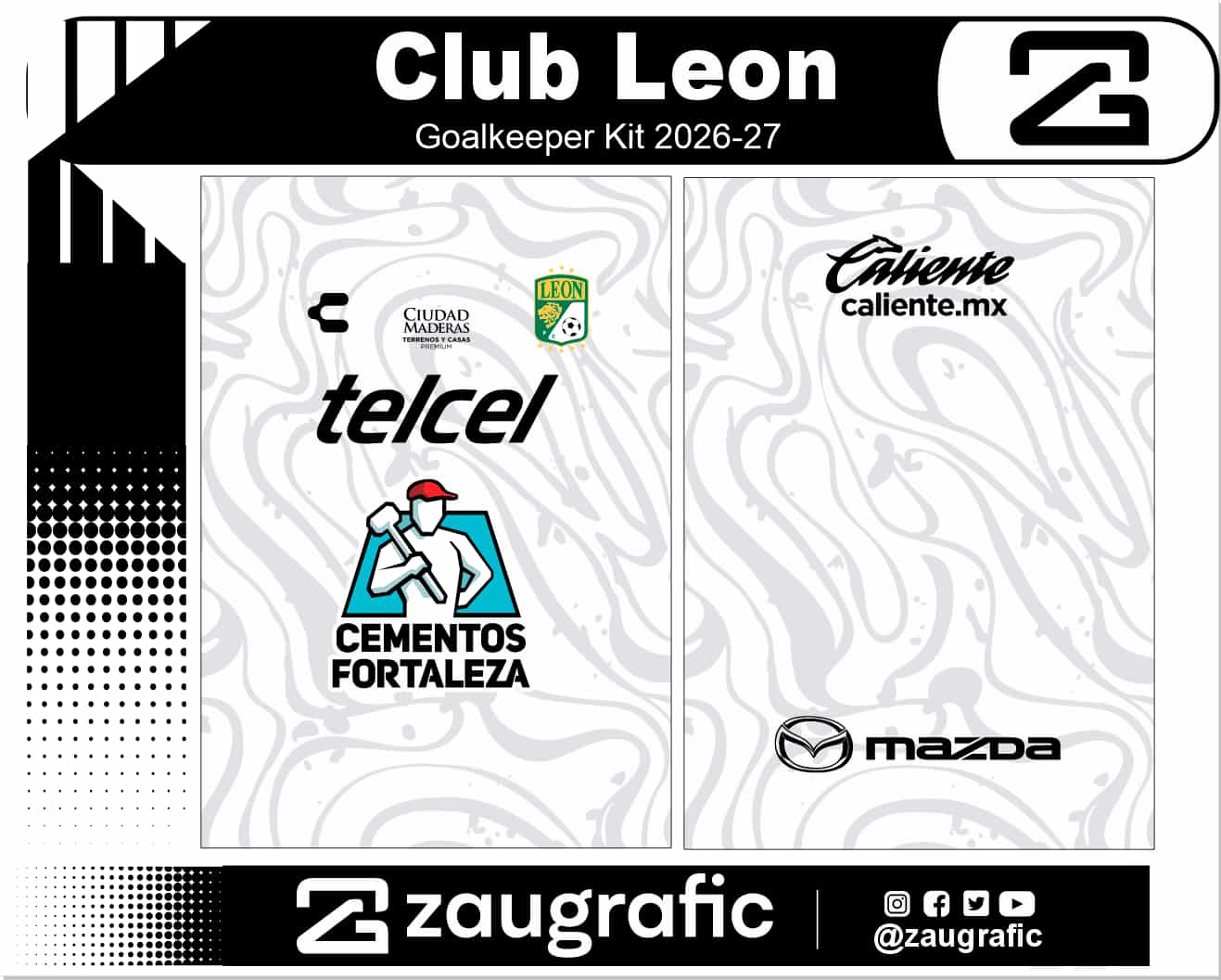Club Leon Goalkeeper Kit 2026-27