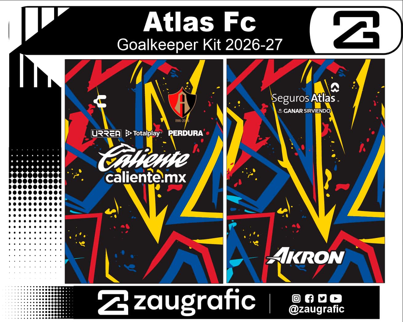 Atlas Fc Goalkeeper Kit 2026-27