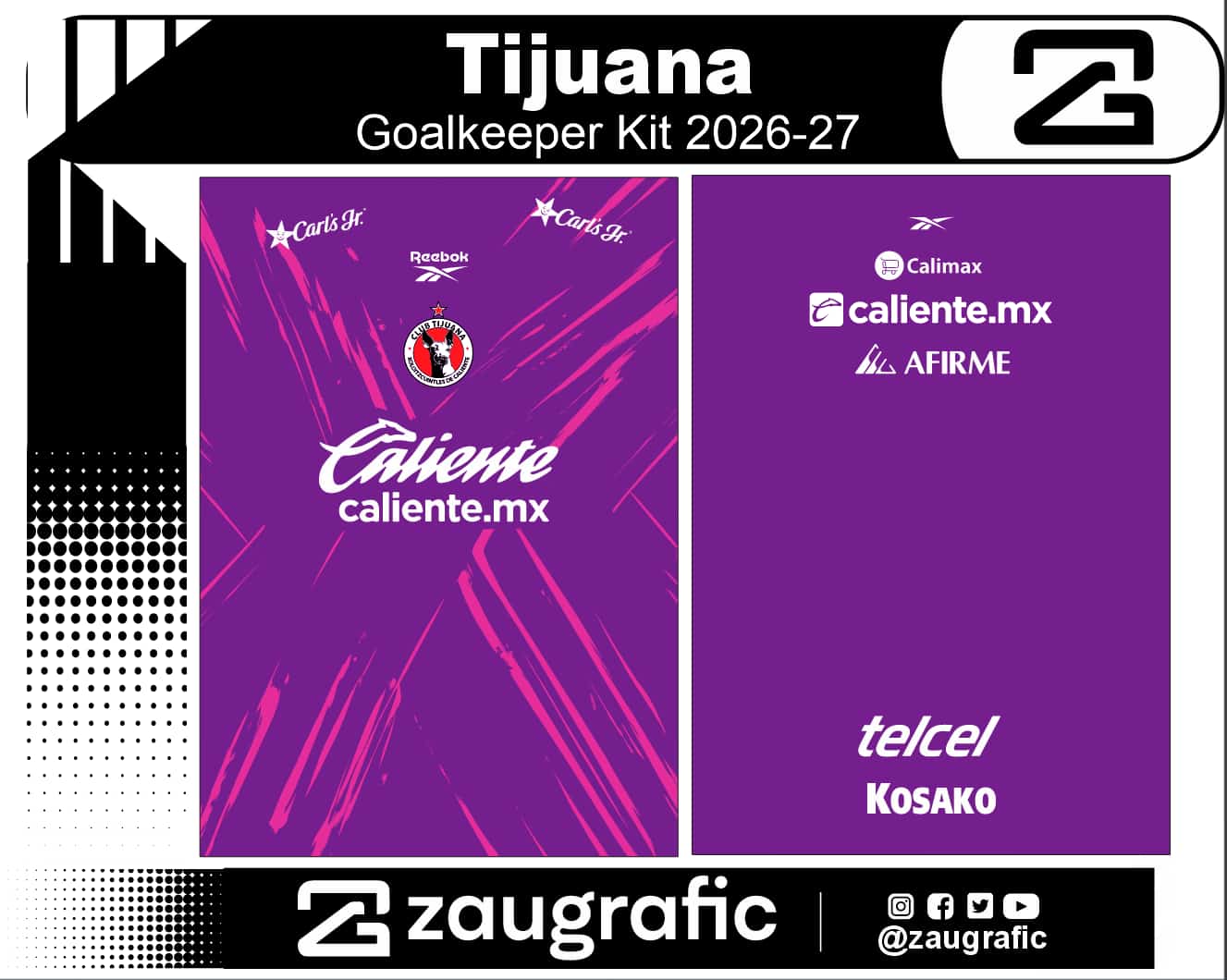 Tijuana Goalkeeper Kit 2026-27