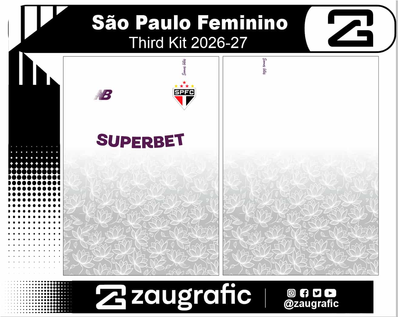 São Paulo Feminino Third Kit 2026-27