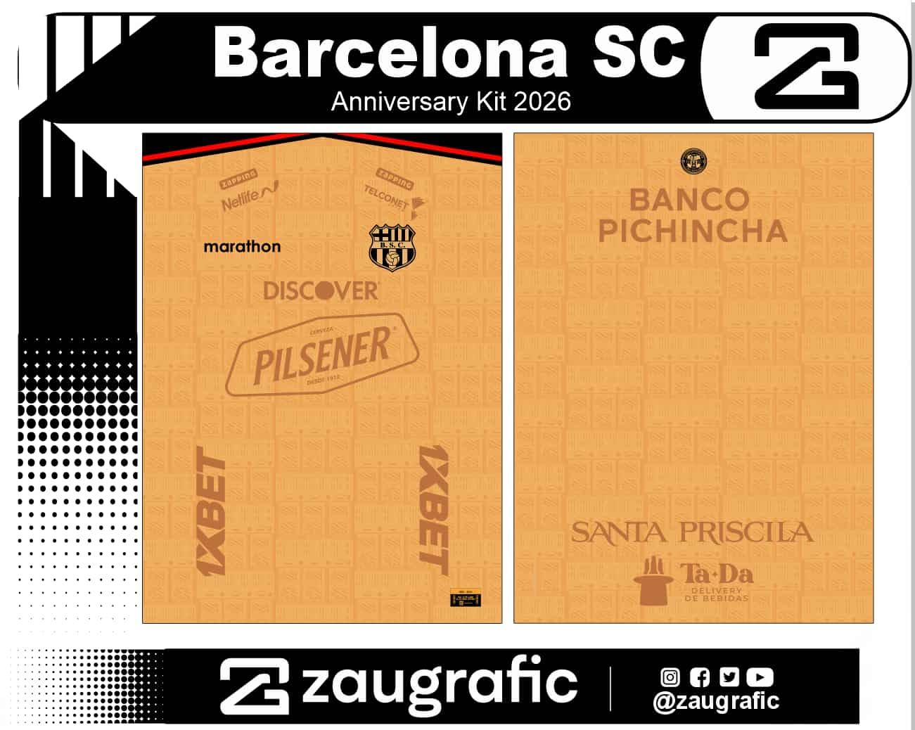 Barcelona SC Anniversary Kit 2026