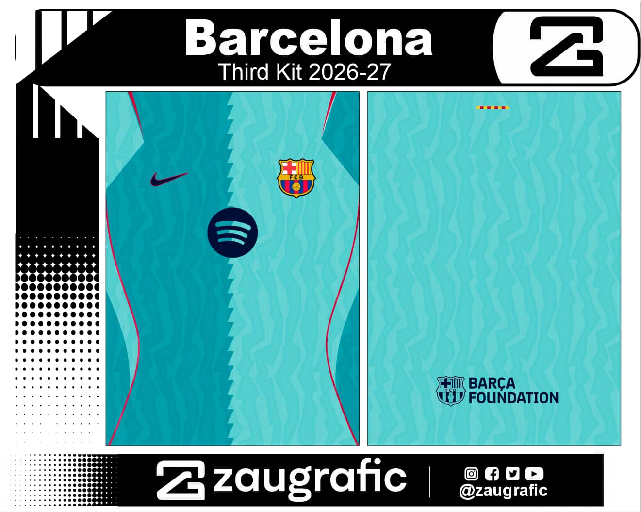 Barcelona Third Kit 2026-27