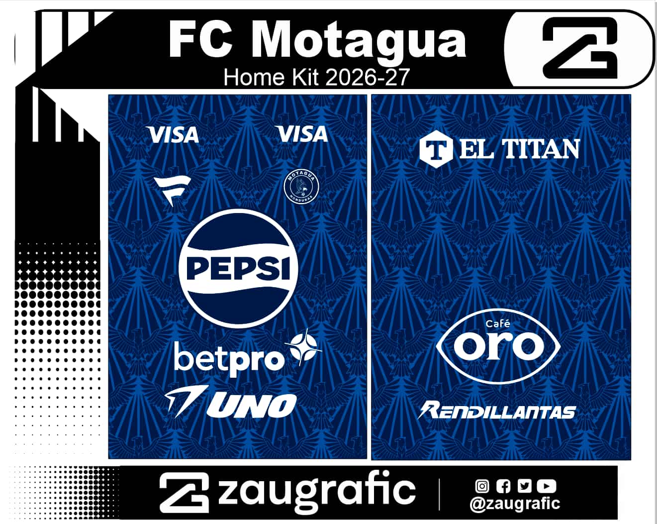 FC Motagua Home Kit 2026-27