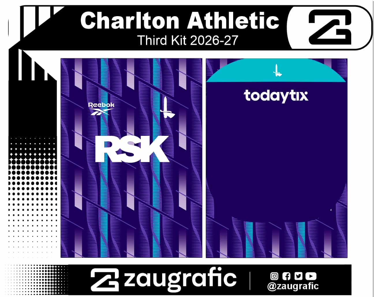Charlton Athletic Third Kit 2026-27