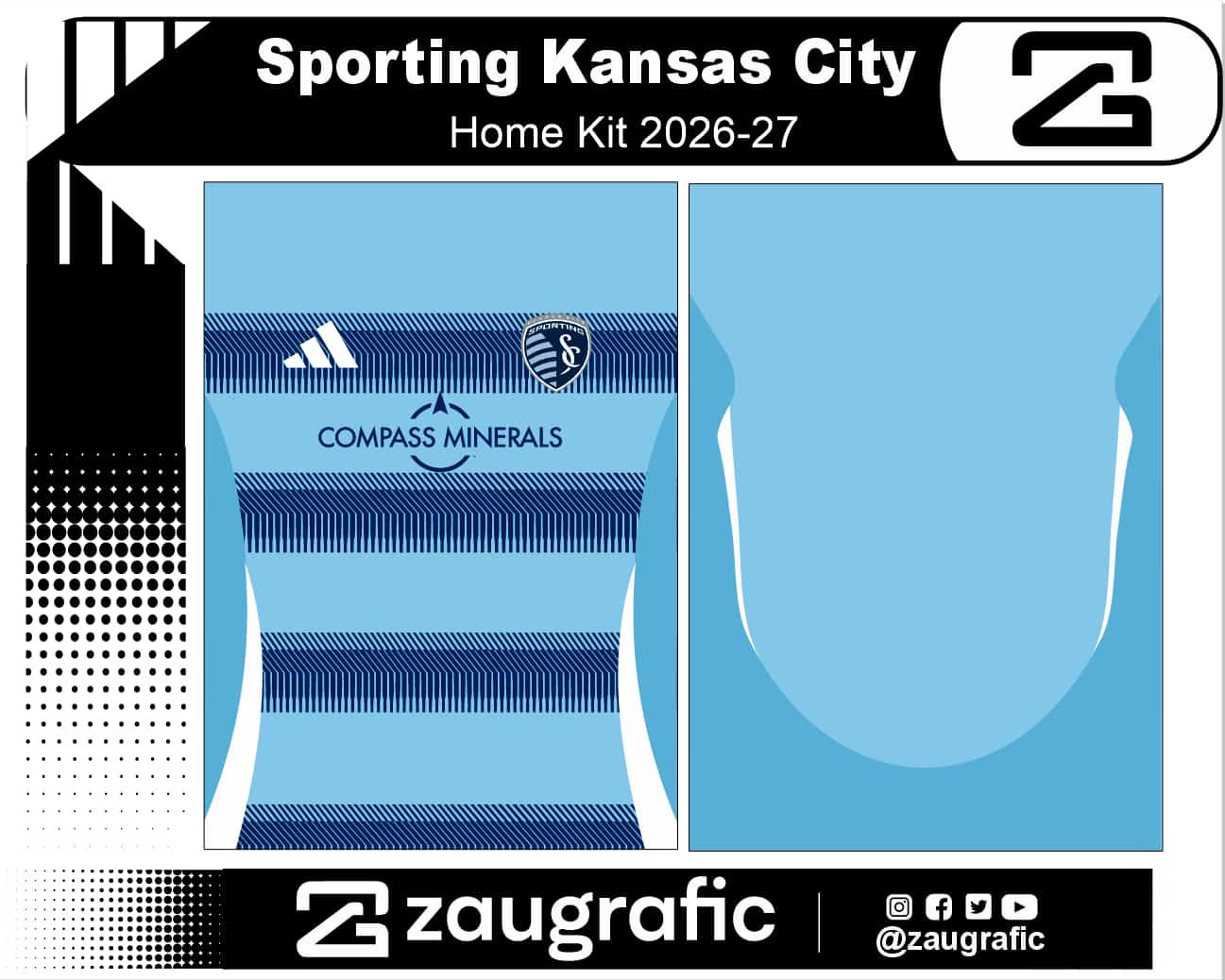 Sporting Kansas City Home Kit 2026-27