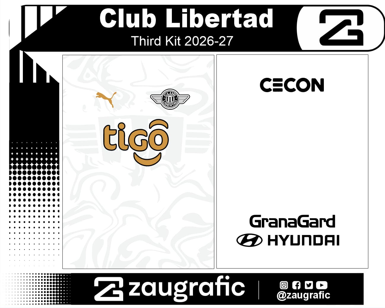 Club Libertad Third Kit 2026-27