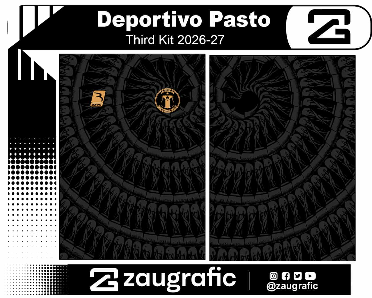 Deportivo Pasto Third Kit 2026-27