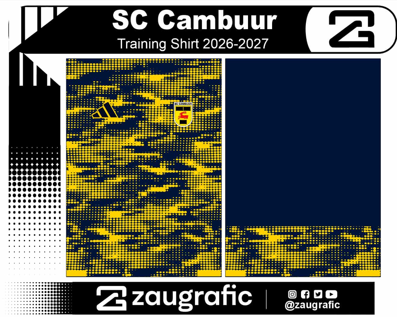 SC Cambuur Training Shirt 2026-27