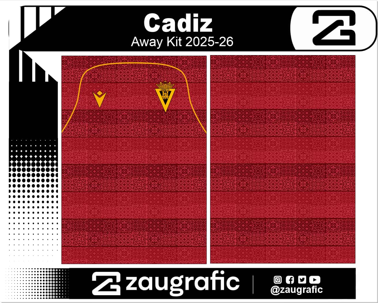 Cadiz Away Kit 2025-26