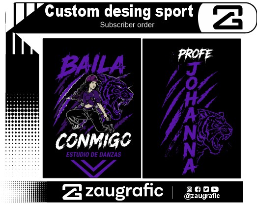 Custom desing sport subscriber order