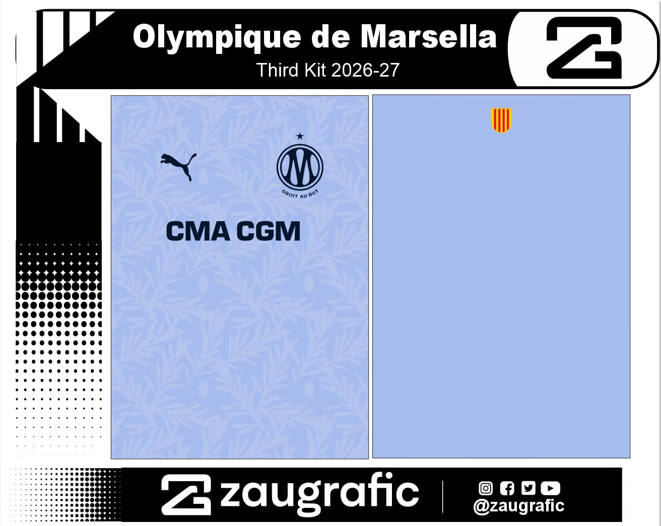 Olympique de Marsella Third Kit 2026-27