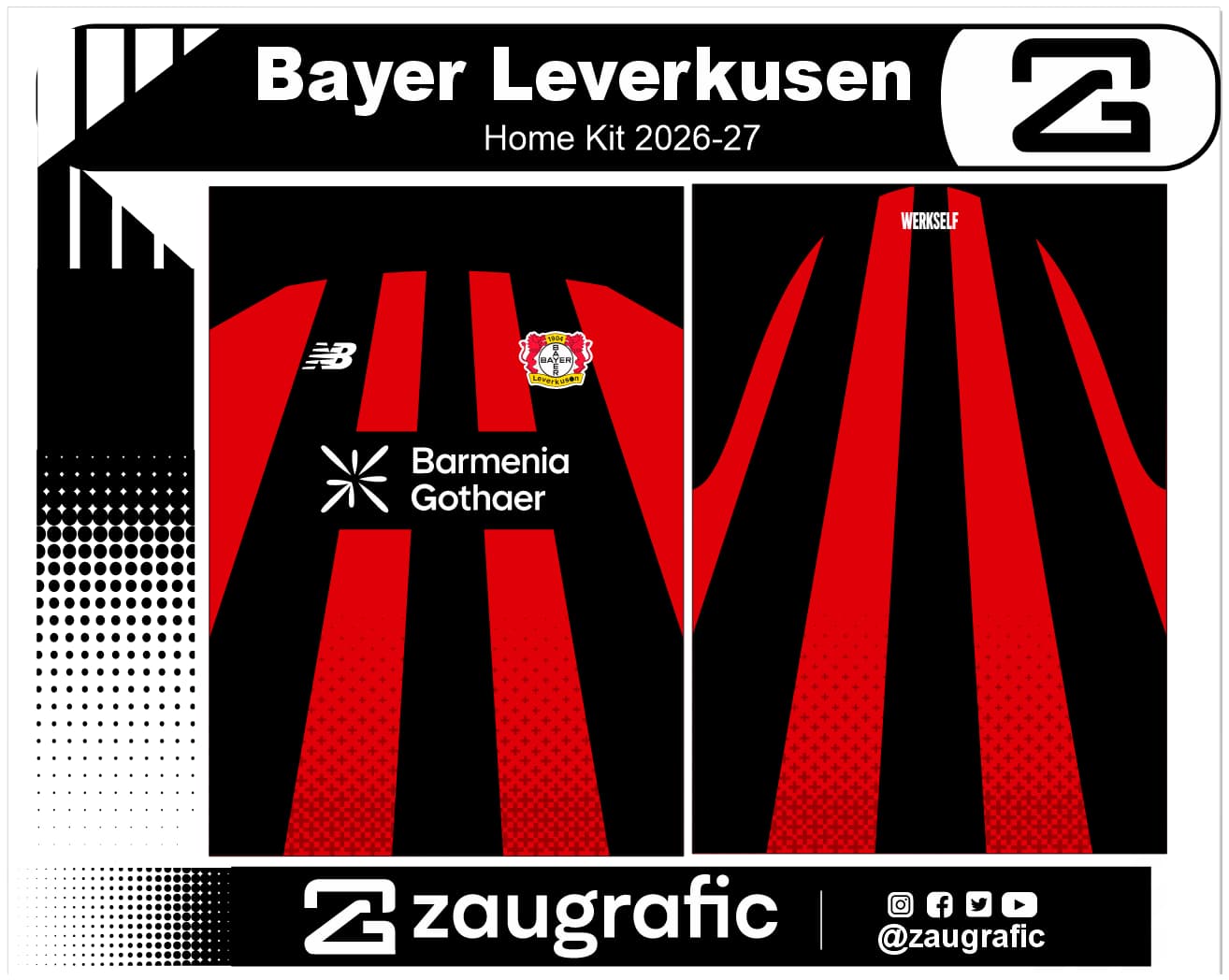 Bayer Leverkusen Home Kit 2026-27