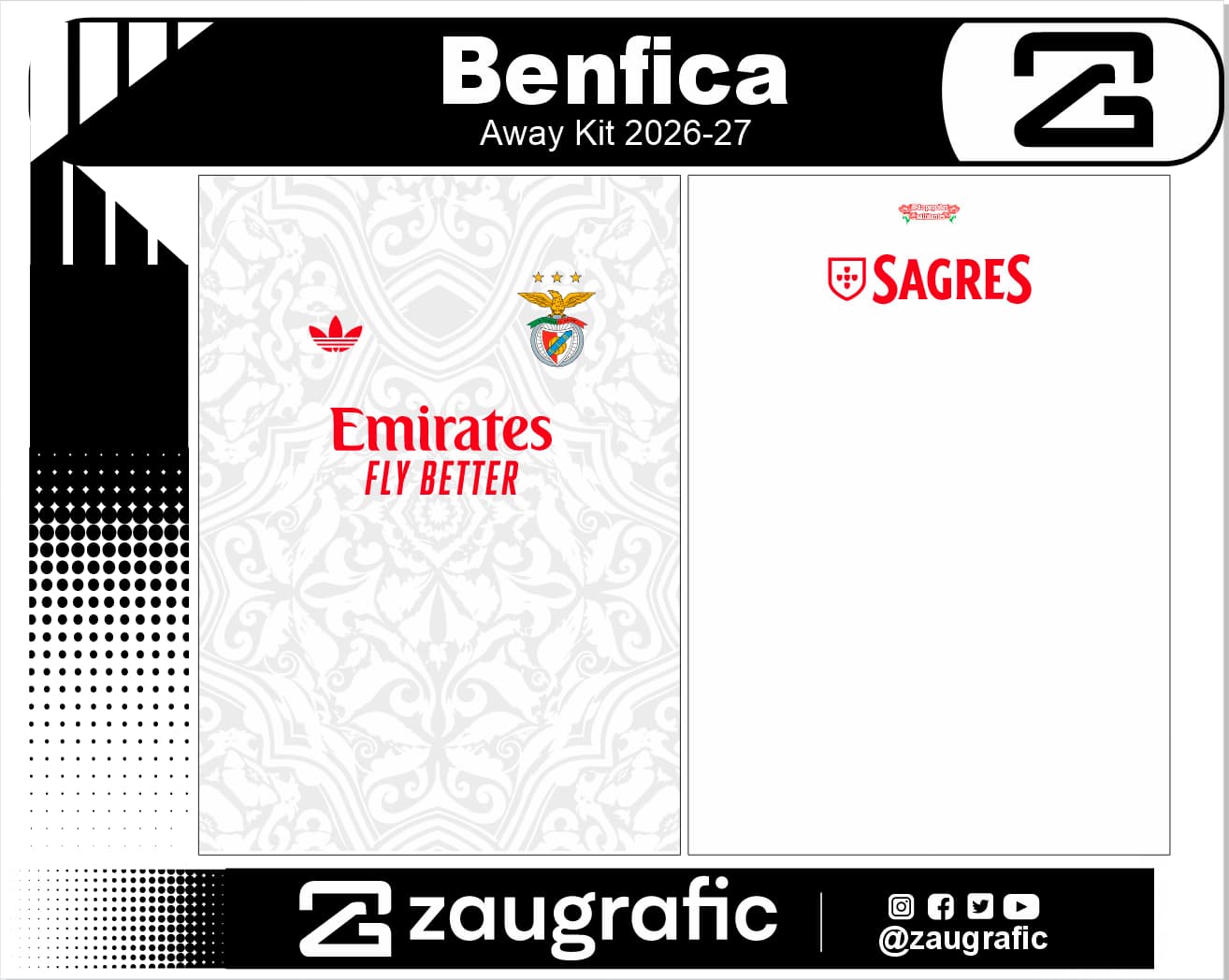 Benfica Away Kit 2026-27
