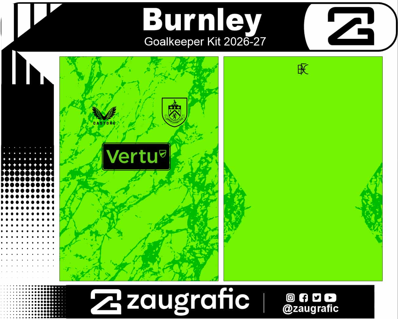 Burnley Goalkeeper Kit 2026-27