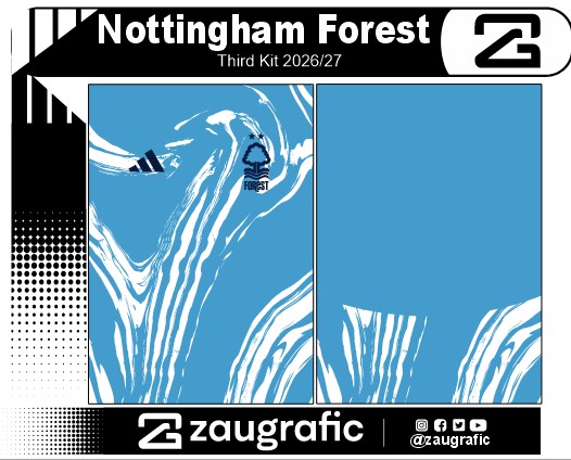Nottingham Forest Third kit 2026-27