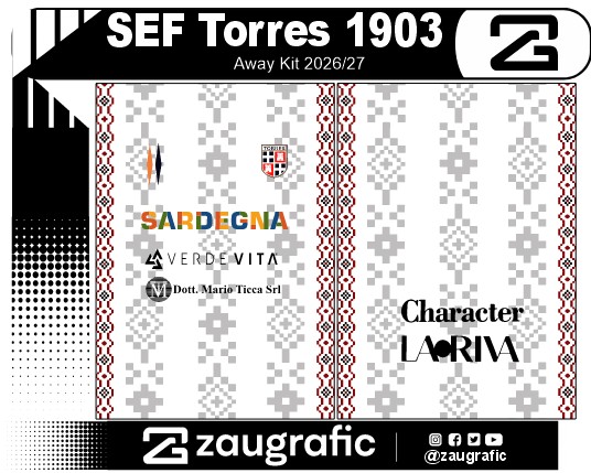 SEF Torres 1903 Away Kit 2026-27