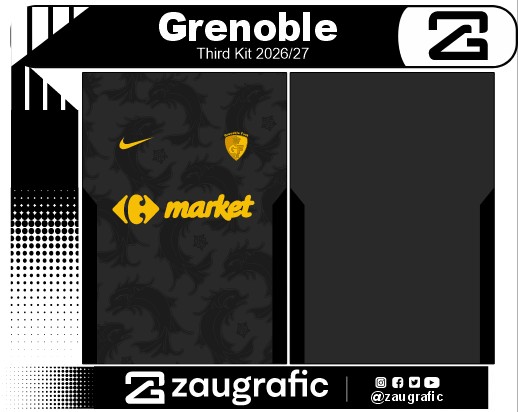 Grenoble  Third Kit 2026-27