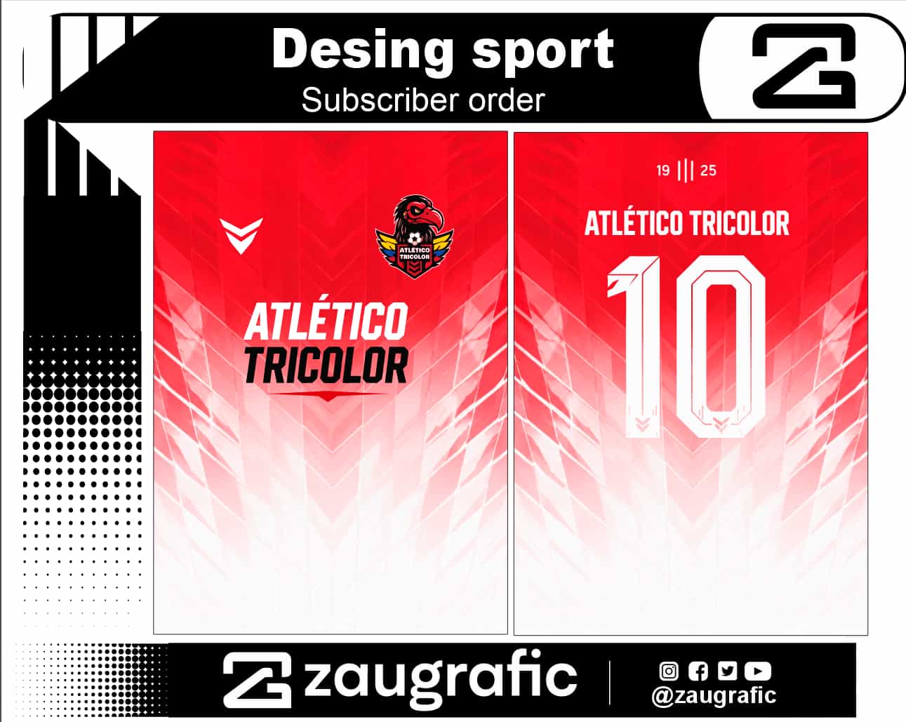 Desing sport Subscriber order