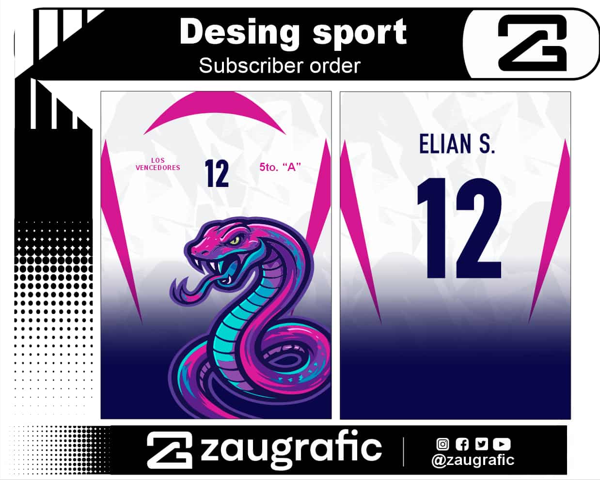 Desing sport Subscriber order