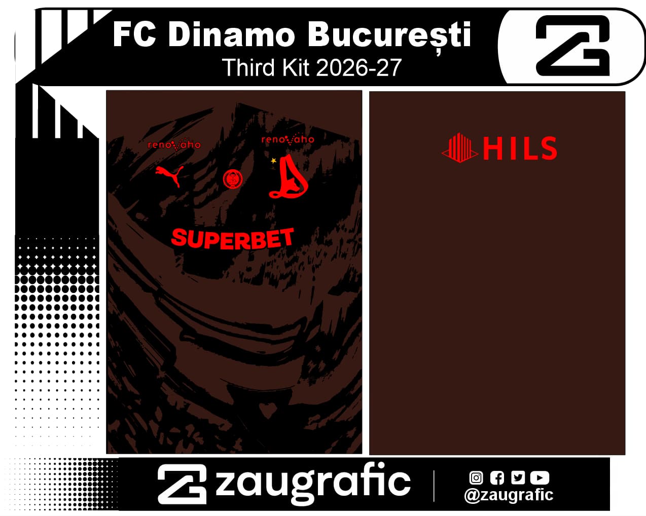 FC Dinamo București Third Kit 2026-27