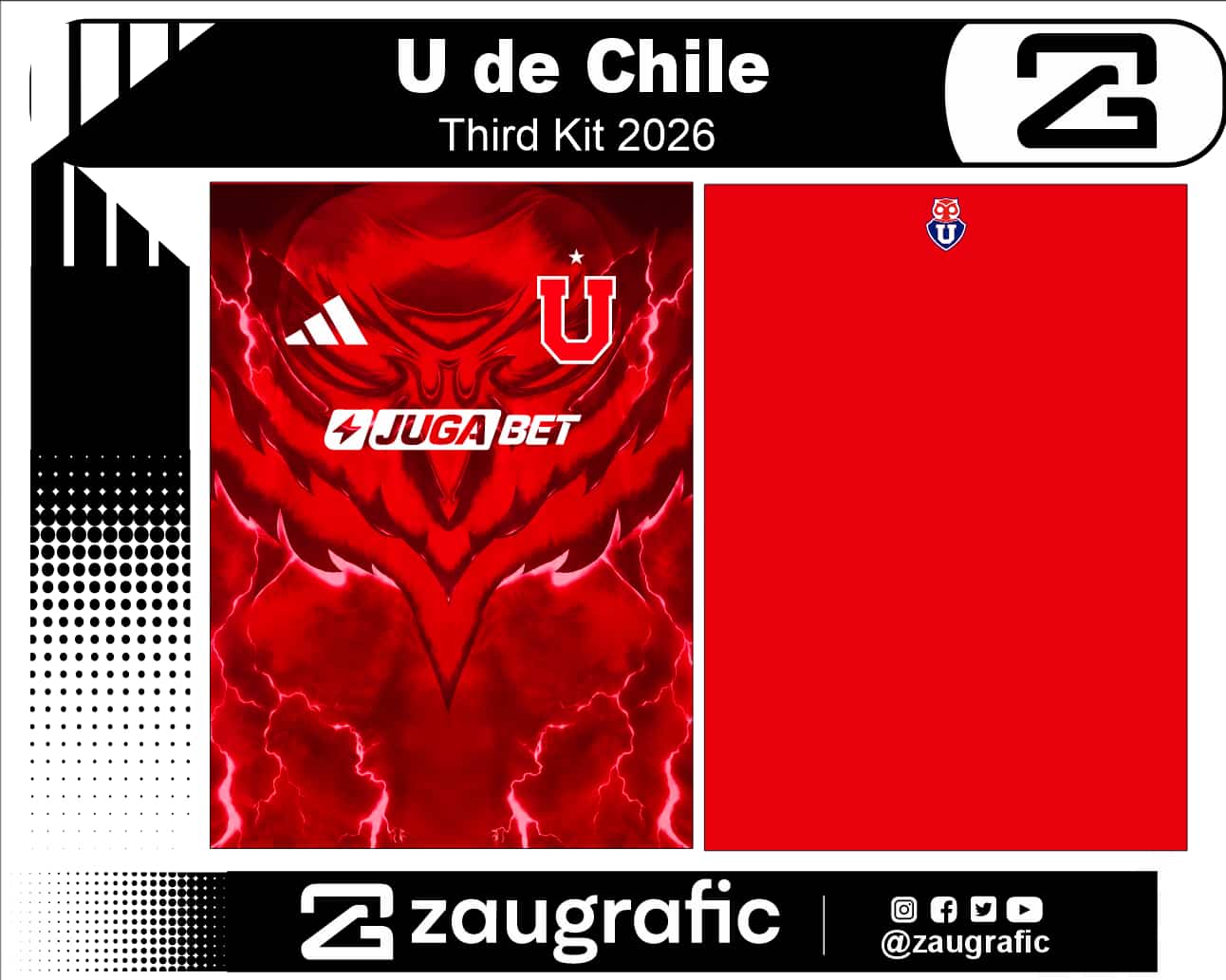 U de Chile Third Kit 2026