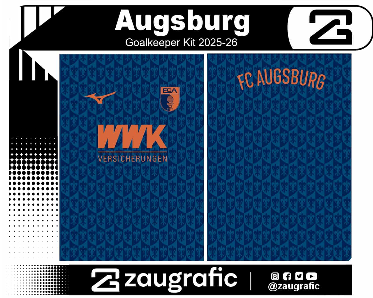 Augsburg Goalkeeper Kit 2025-26