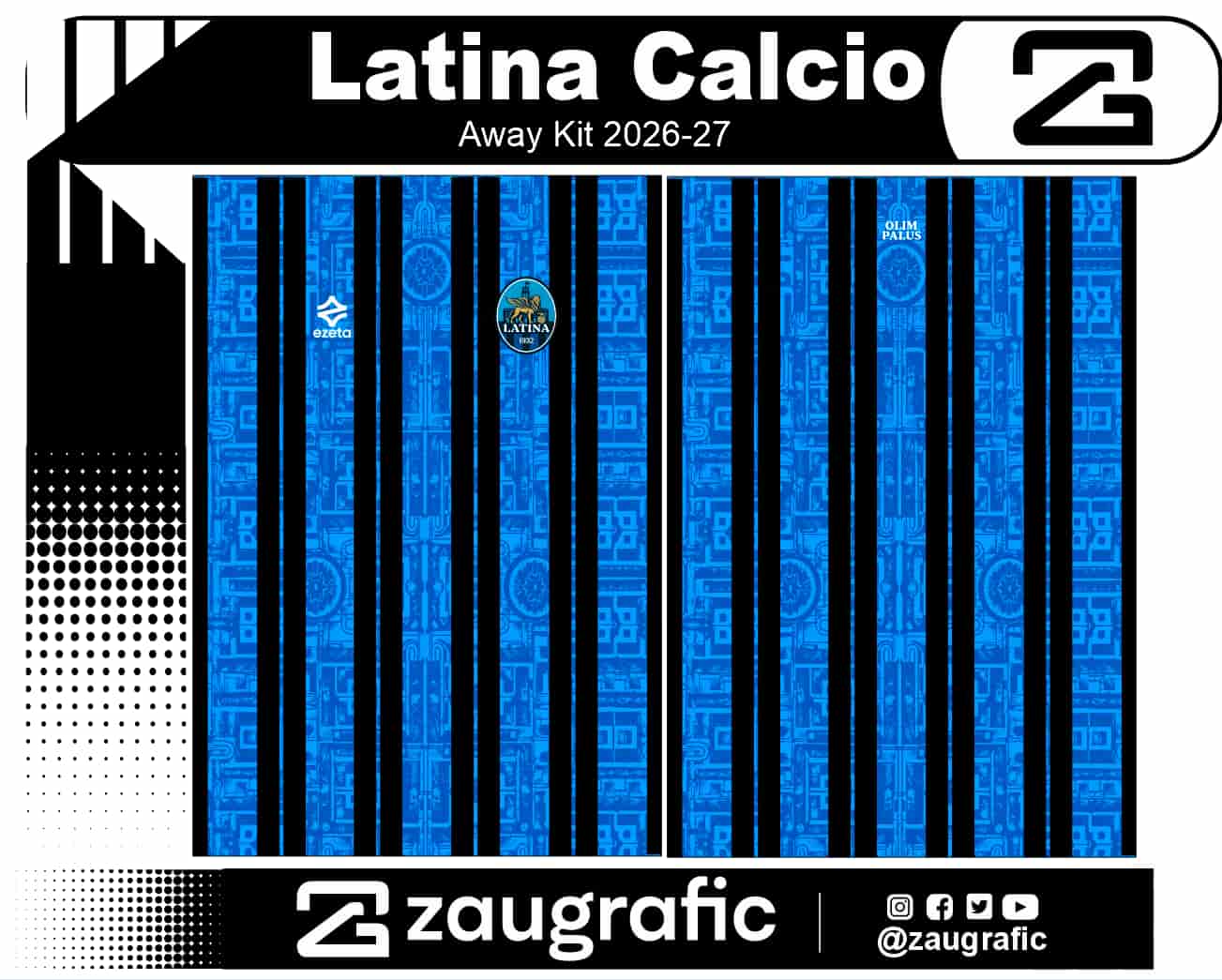 Latina Calcio Away Kit 2026-27