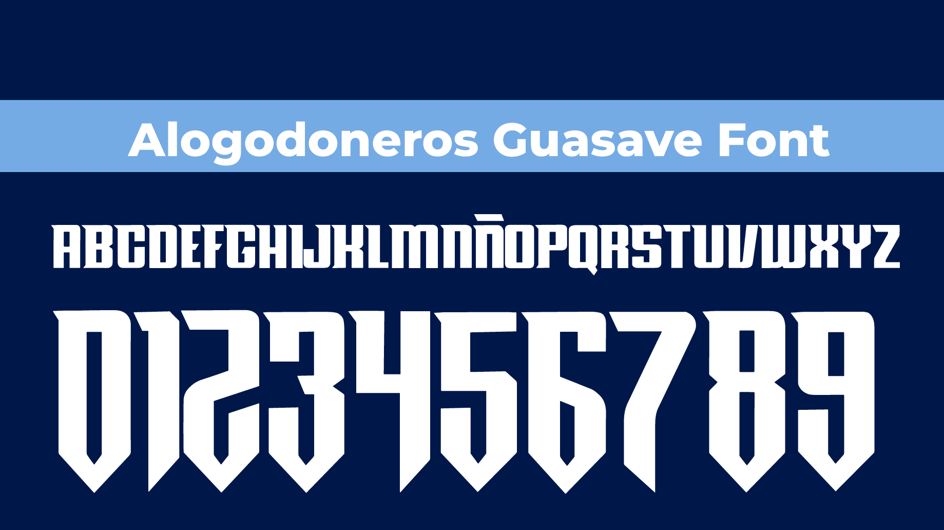 Alogodoneros Guasave Font