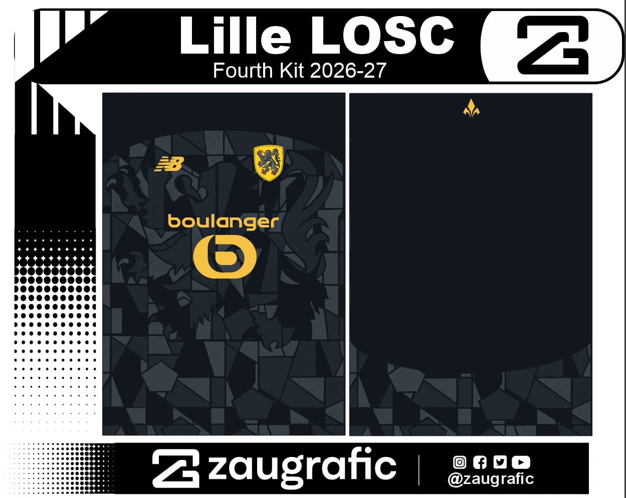 Lille LOSC Fourth Kit 2026-27