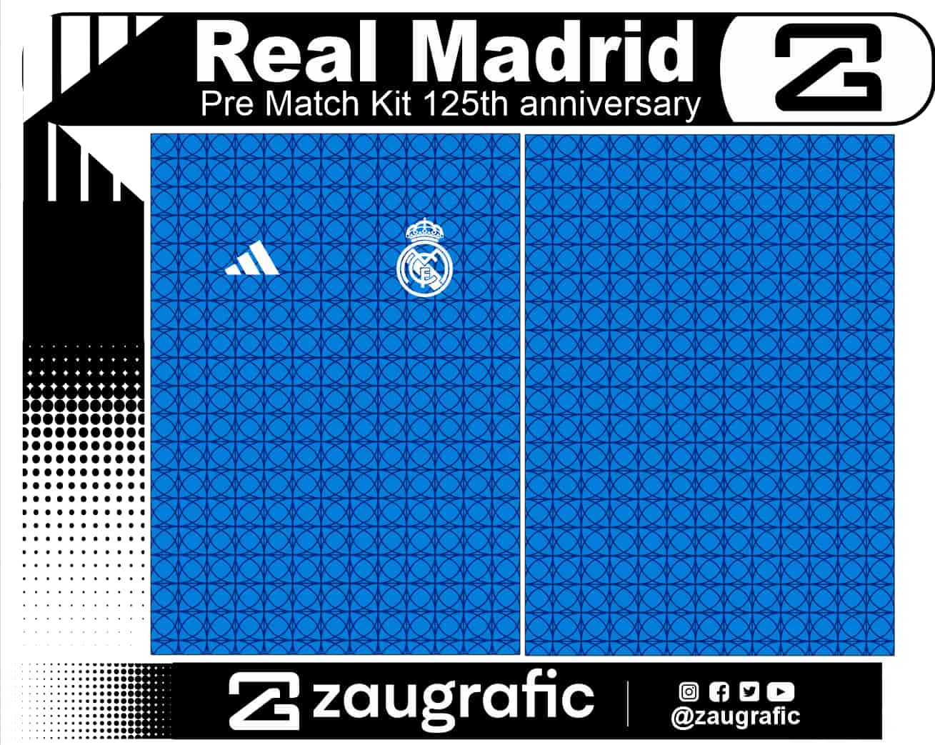 Real Madrid Pre Match Kit 125th anniversary 2026