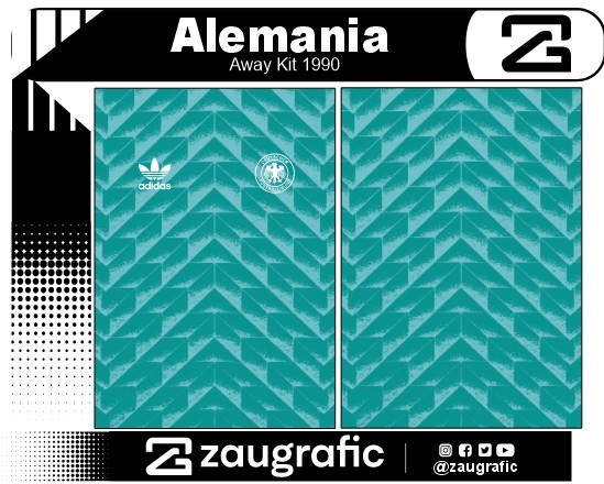 Alemania Away Kit 1990