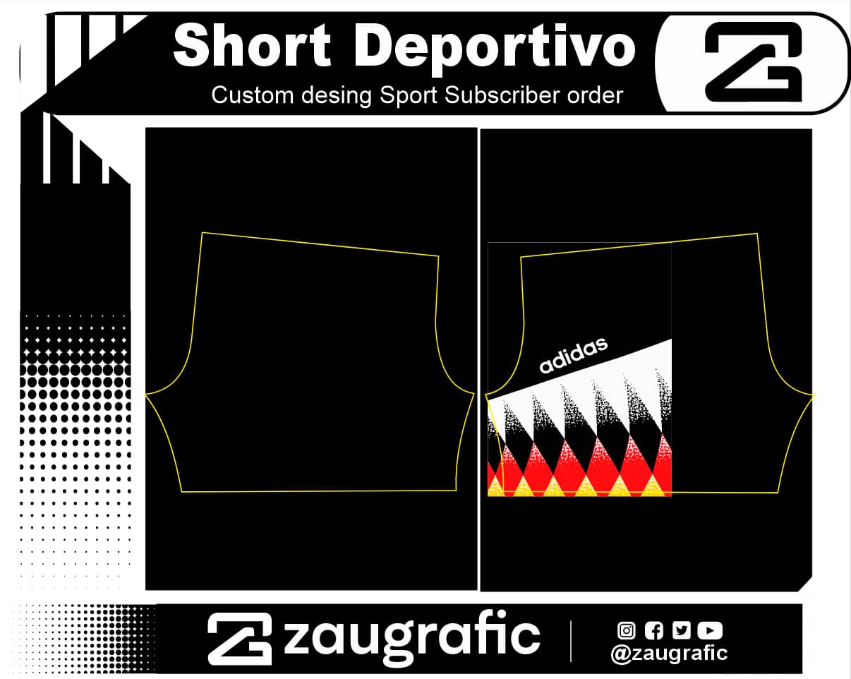 Short Deportivo Custom desing Sport Subscriber order