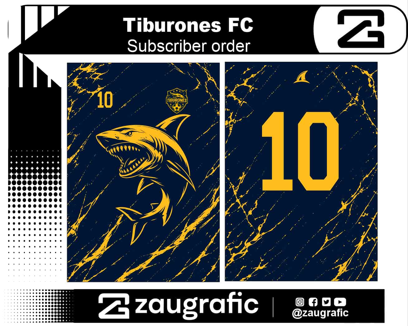 Tiburones FC Subscriber order