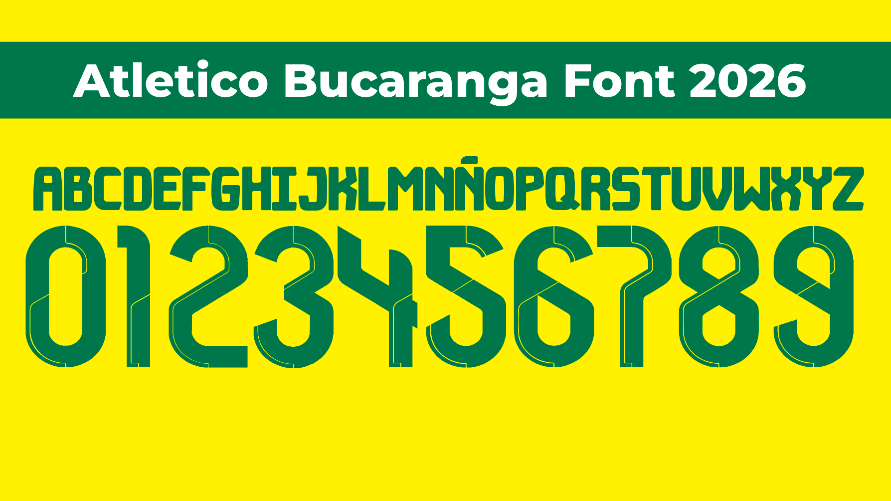 Atletico Bucaramanga font 2026
