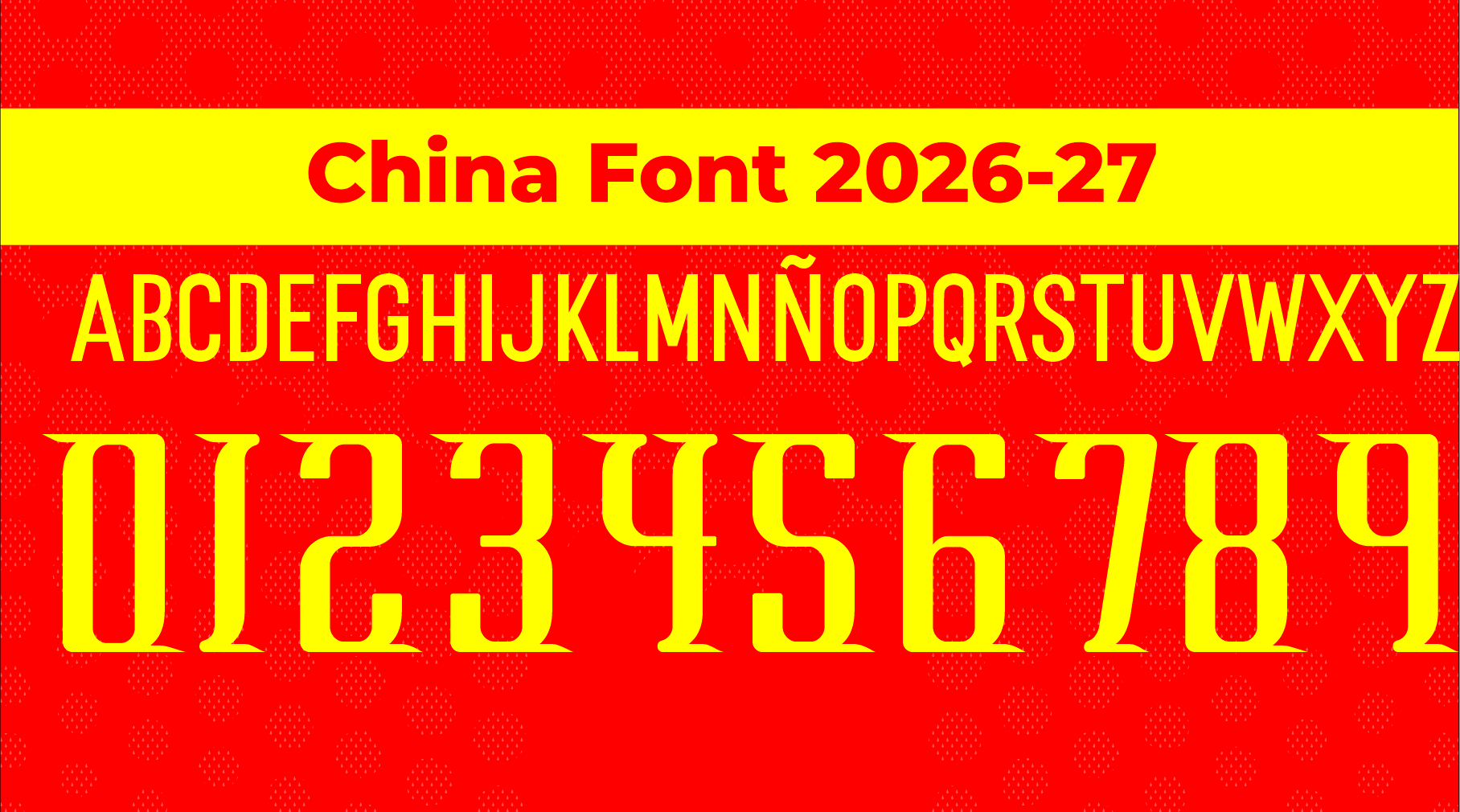 China Font 2026