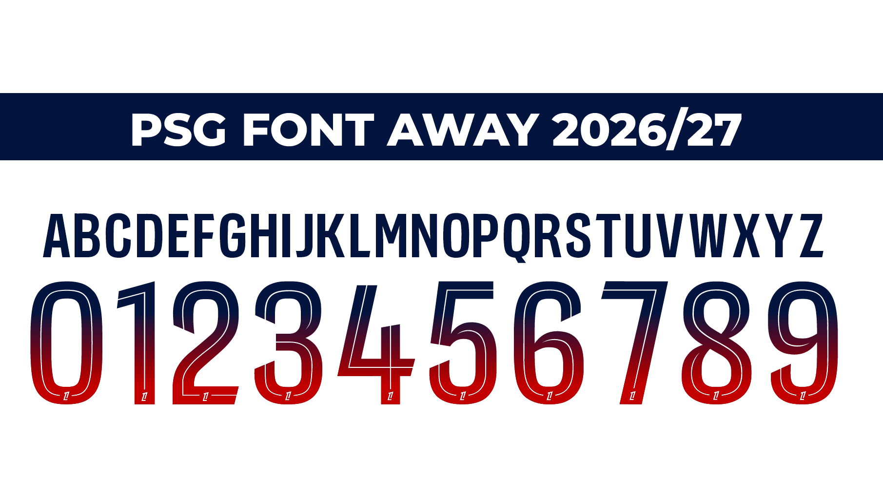 PSG FONT AWAY 2026-27