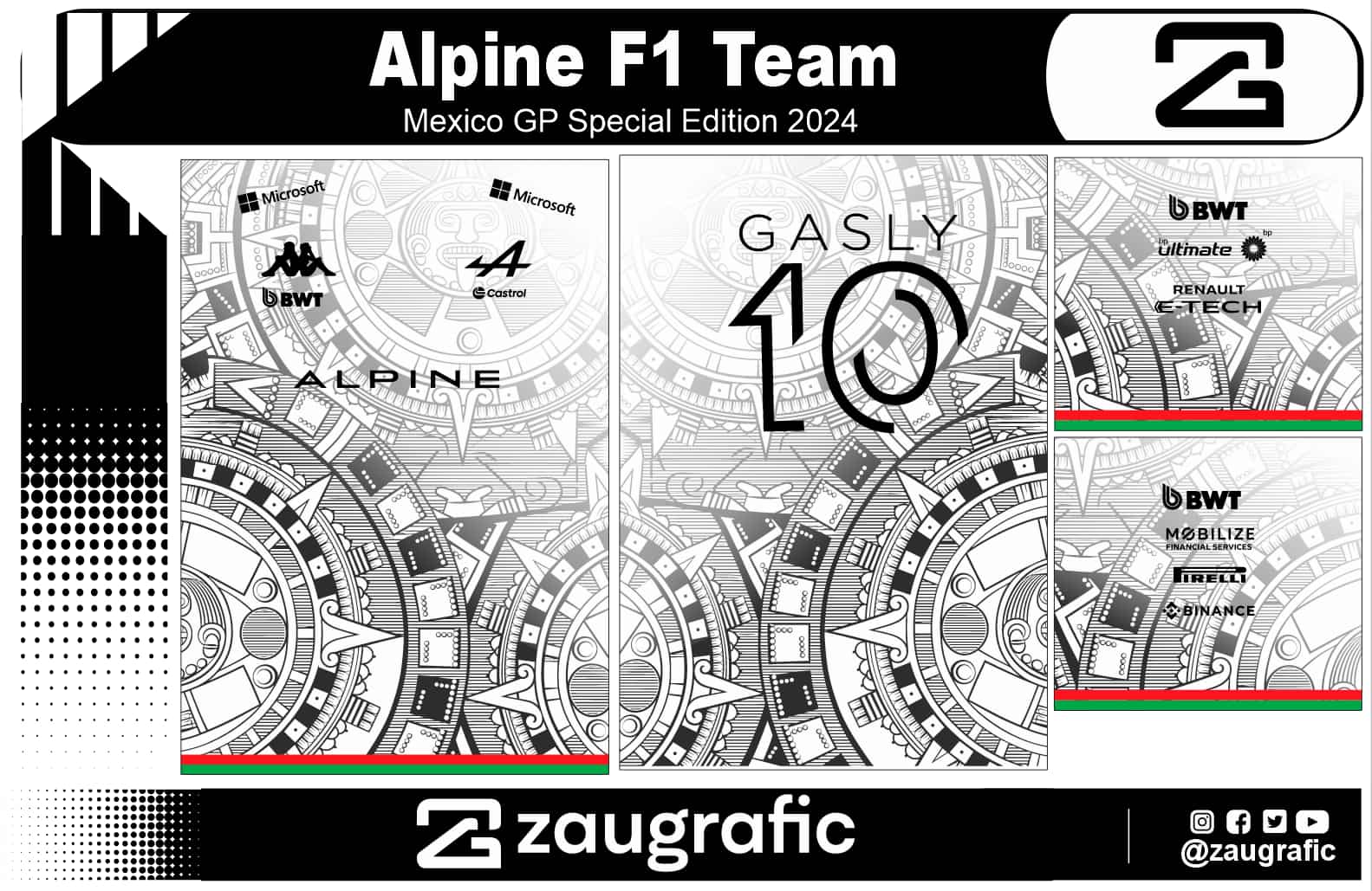Alpine F1 Team Mexico GP Special Edition 2024