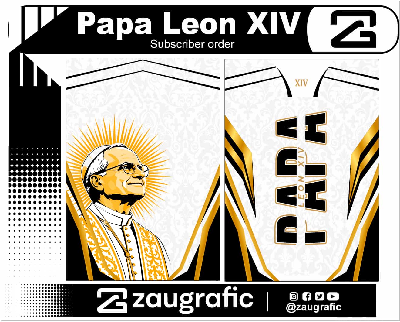 Papa Leon XIV Subscriber order