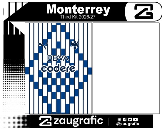 Monterrey Third Kit 2026-27