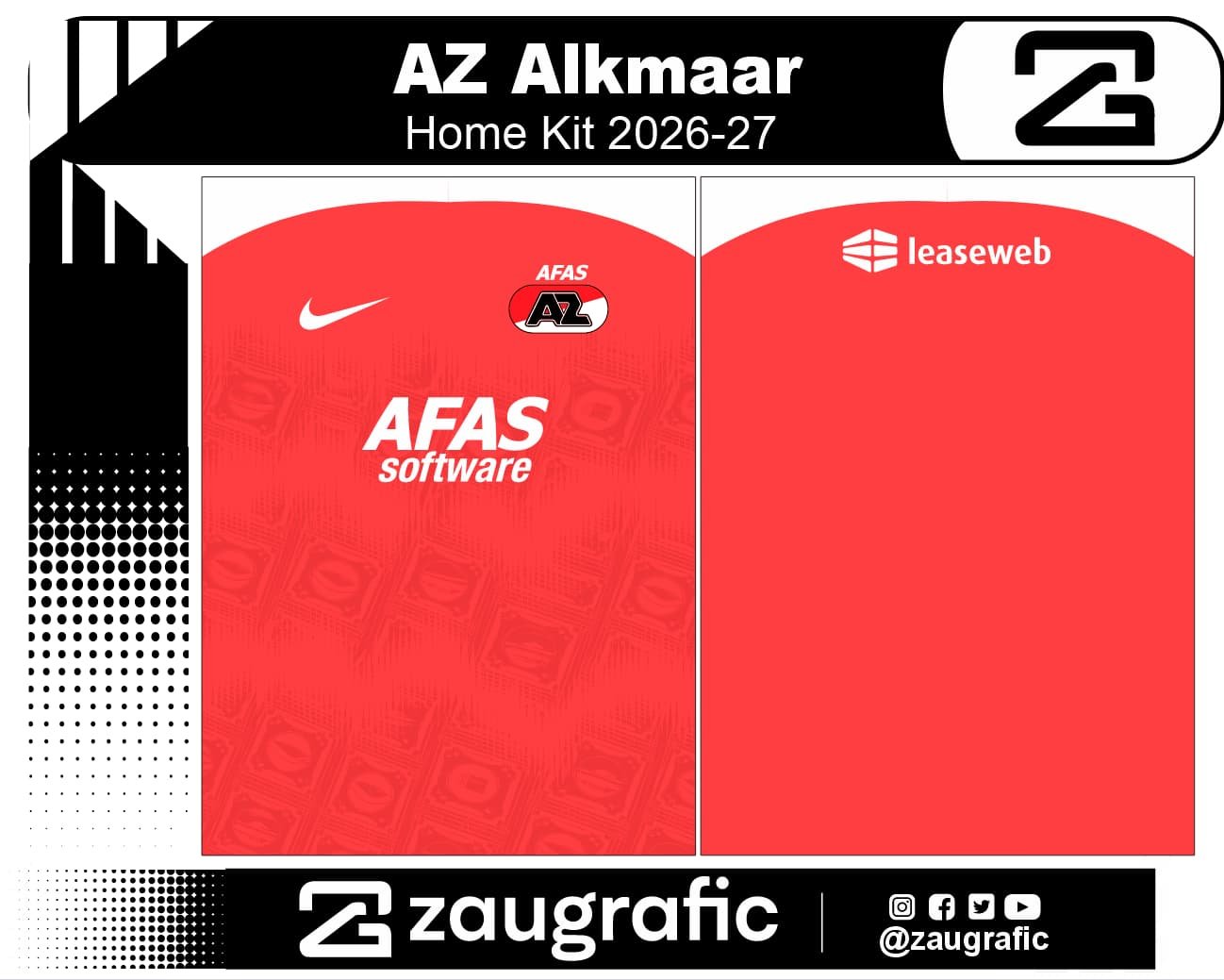 AZ Alkmaar Home Kit 2026-27