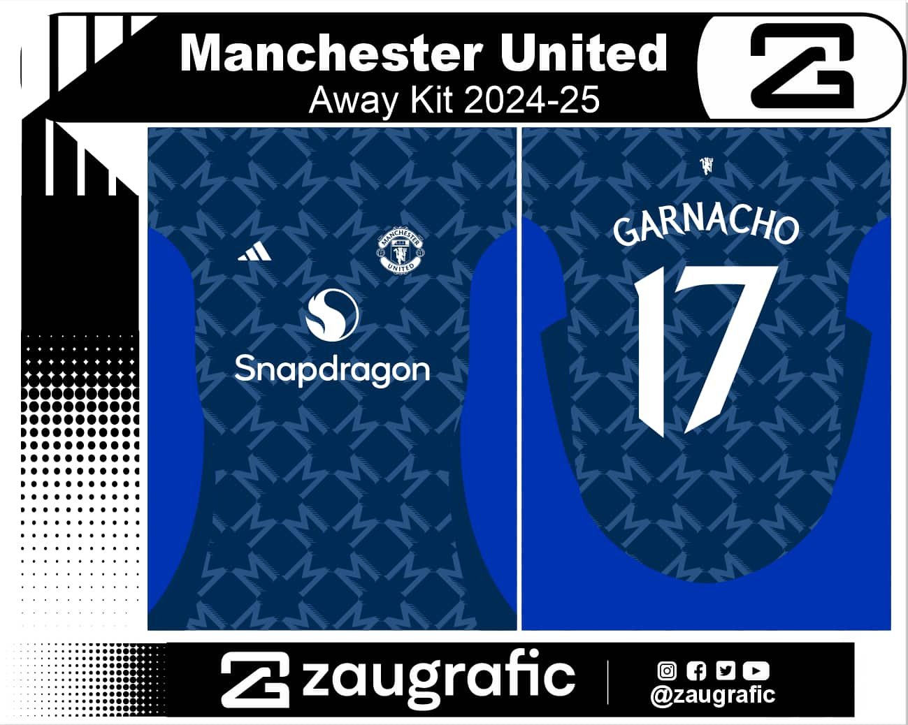 Manchester United Away Kit 2024-25