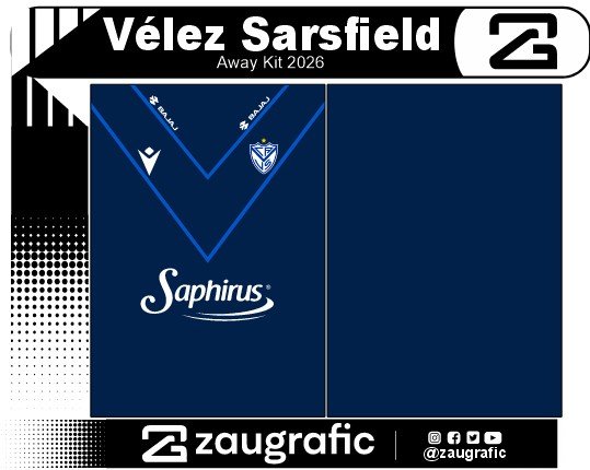 Vélez Sarsfield Away Kit 2026